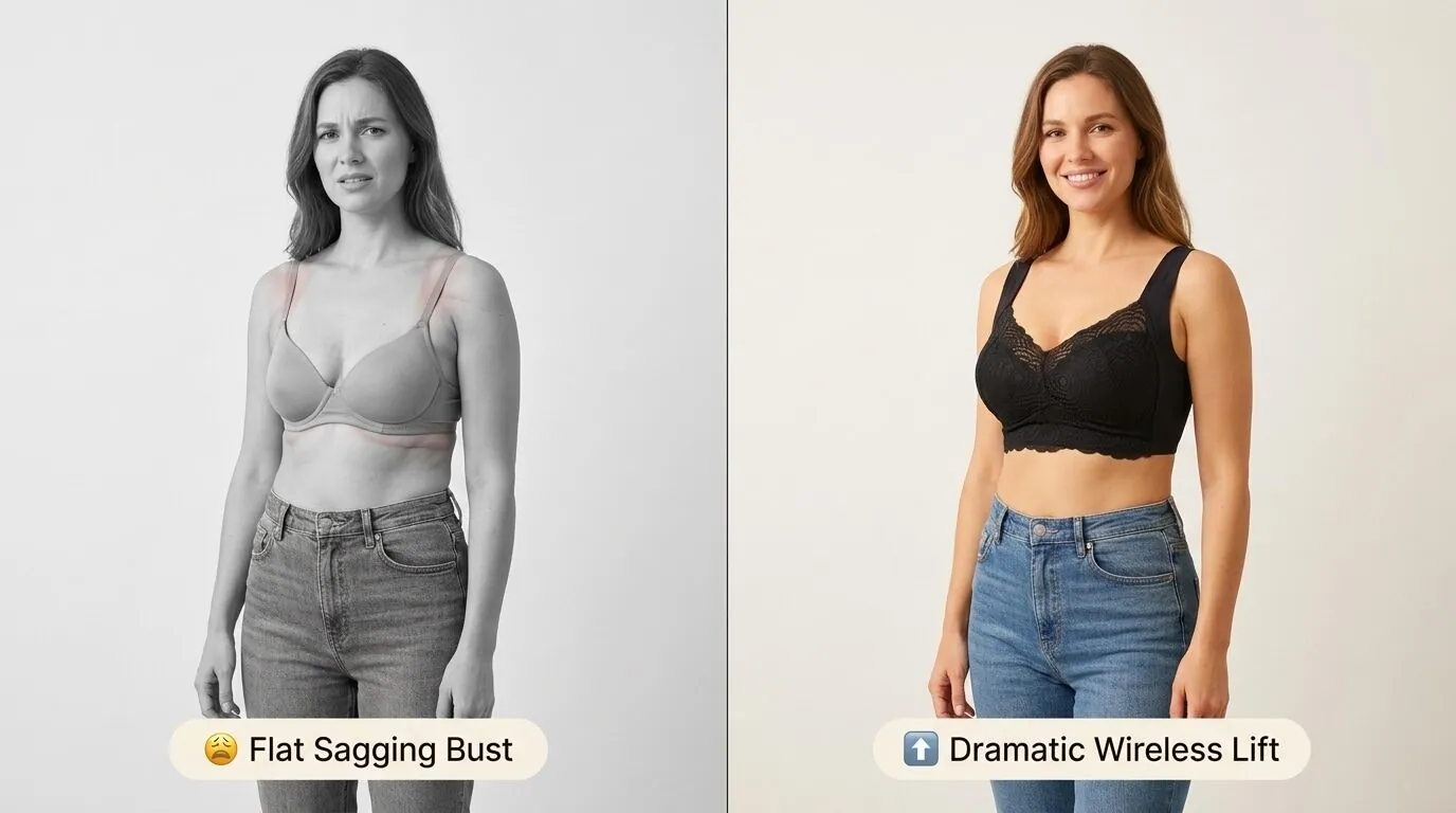 Why Your Bust Looks Flatter and Lower Every Year