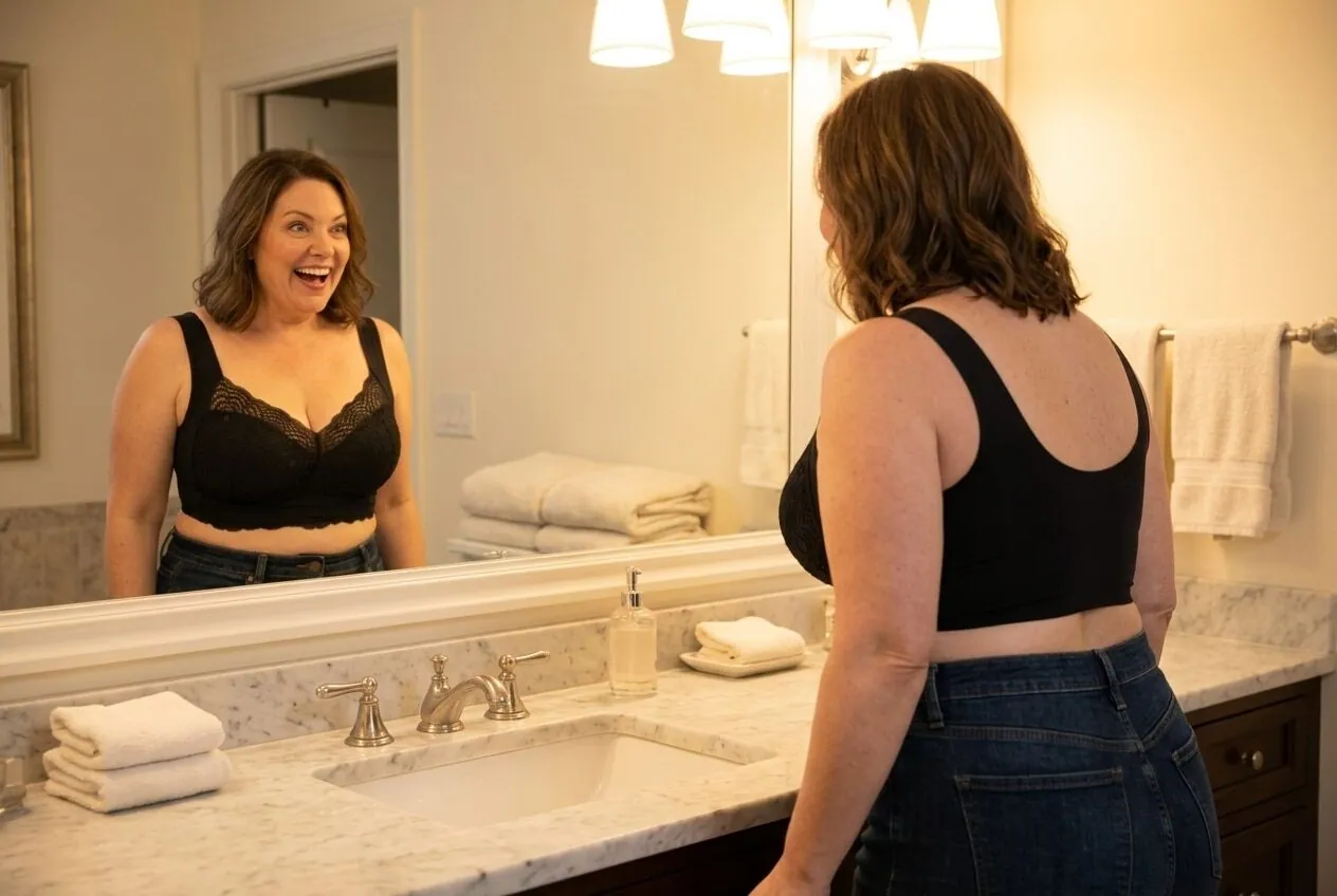 "I Looked Two Dress Sizes Smaller in 30 Seconds Flat"