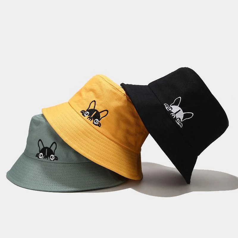 Cartoon Dog Bucket Hat — view 1