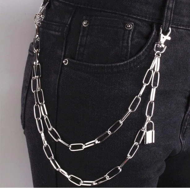 Padlock Belt Chain — view 1