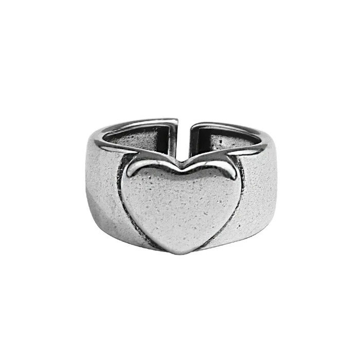 Heart Chunky Ring — view 1