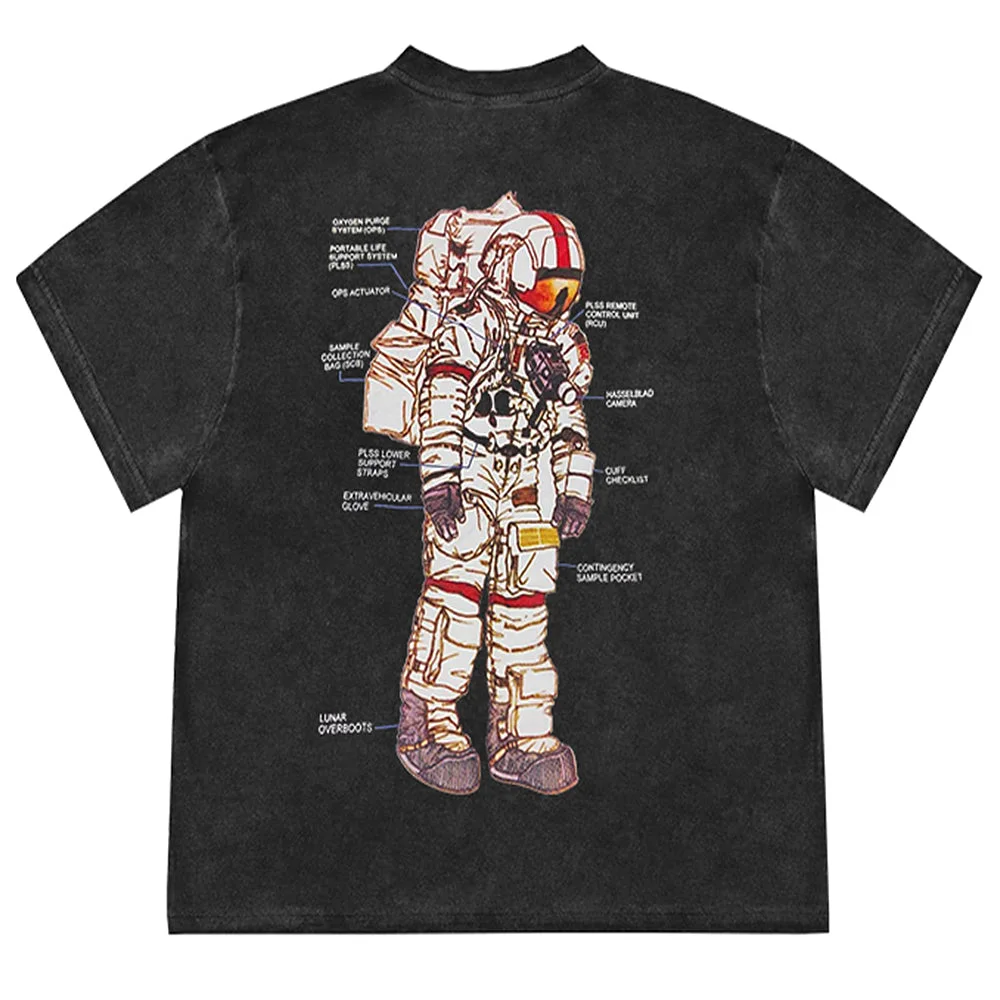 Space Mission Oversized T-Shirt — view 1