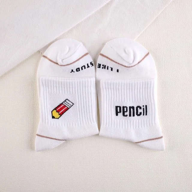 Pencil Socks — view 1
