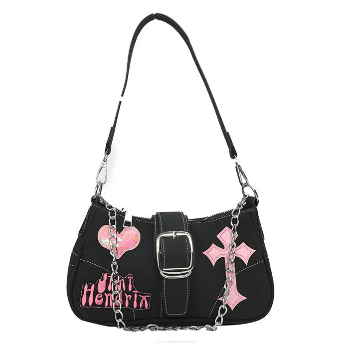 Emo Girl Baguette Bag — view 1