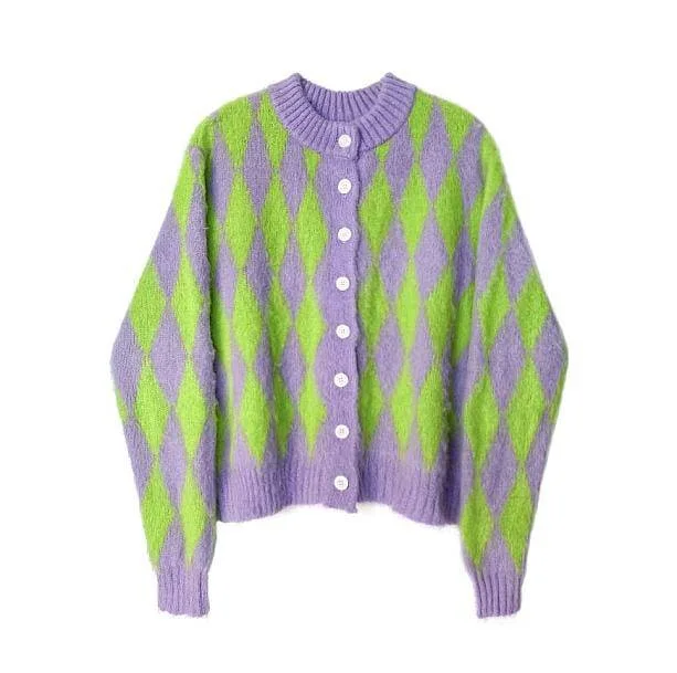 Vintage Contrast Sweater — view 1