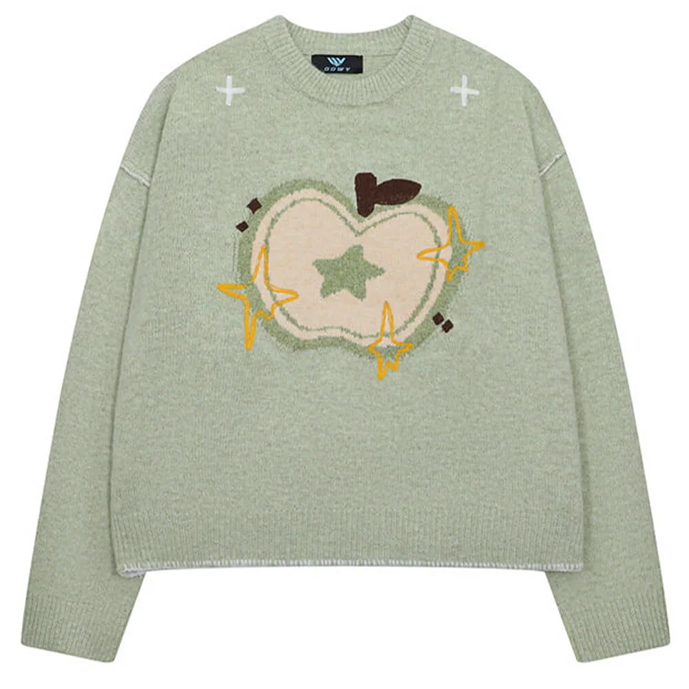 Sweet Apple Knit Sweater — view 1