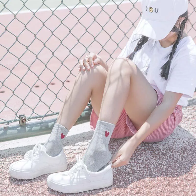Red Heart Socks — view 1