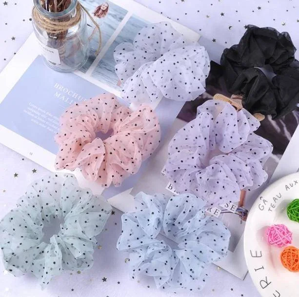 Polka Dot Scrunchie — view 1