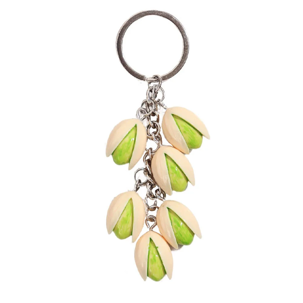 Pistachio Bag Charm Keychain — view 1