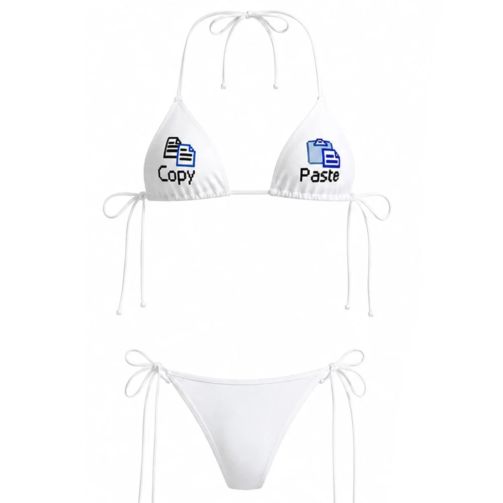 Copy Paste Triangle Bra Set — view 1