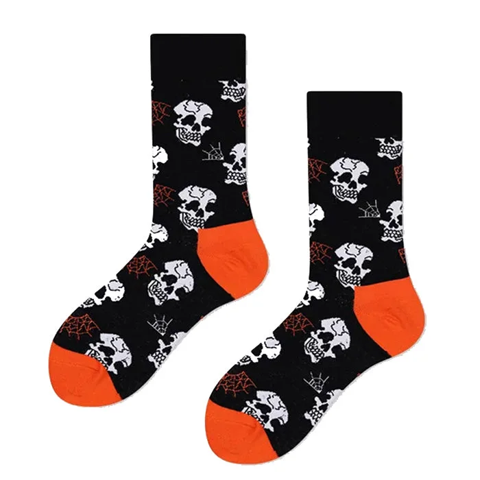 Skull Print Socks — view 1