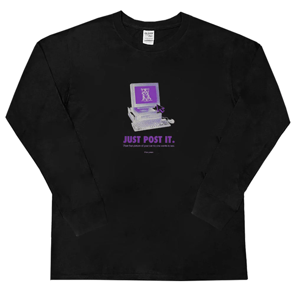 Just Post It Sweatshirt — view 1