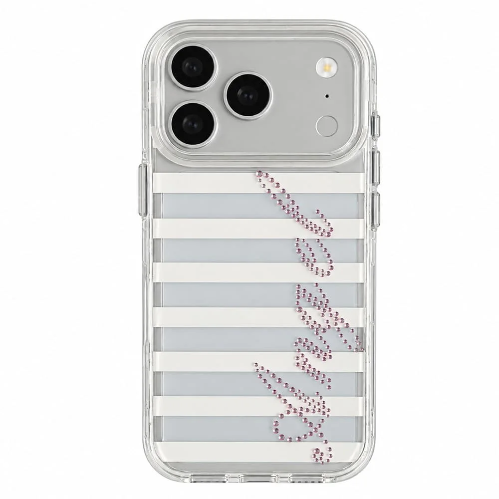 Angel Energy Rhinestone Y2K iPhone Case — view 1