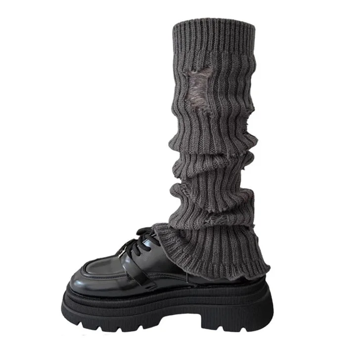 Grunge Ripped Leg Warmers — view 1