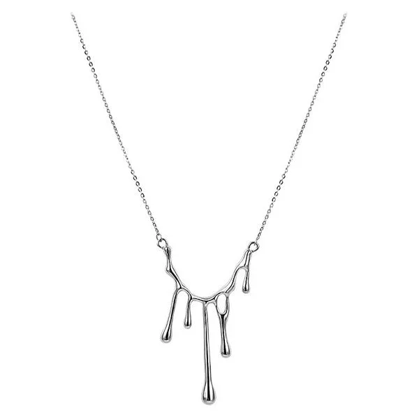 Water Drop Aesthetic Necklace — view 1