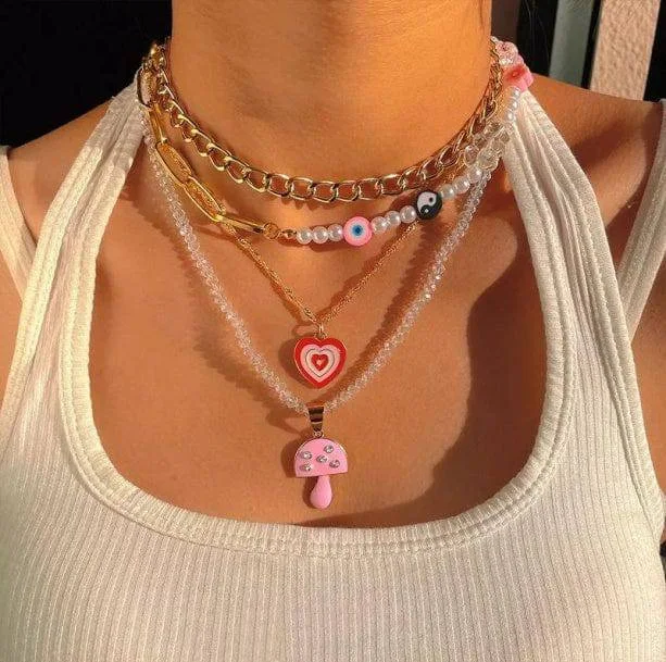 Y2K Necklaces | Early-2000s-Inspired Jewellery | Kawaii Vibe