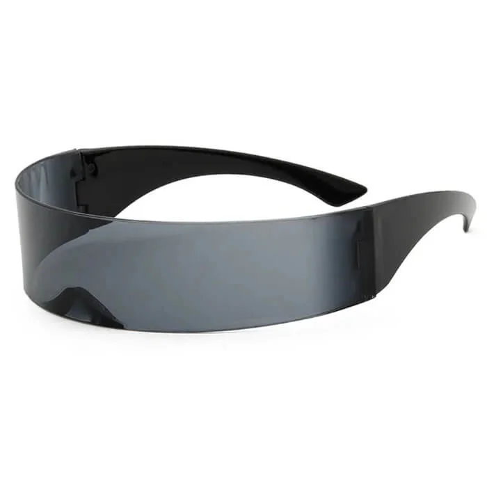 Cyber Aesthetic Mask Sunglasses — view 1