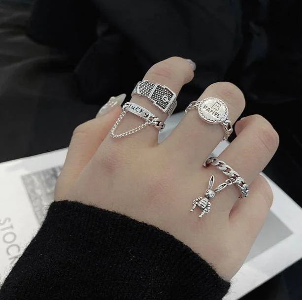 Lucky Rabbit Rings — view 1