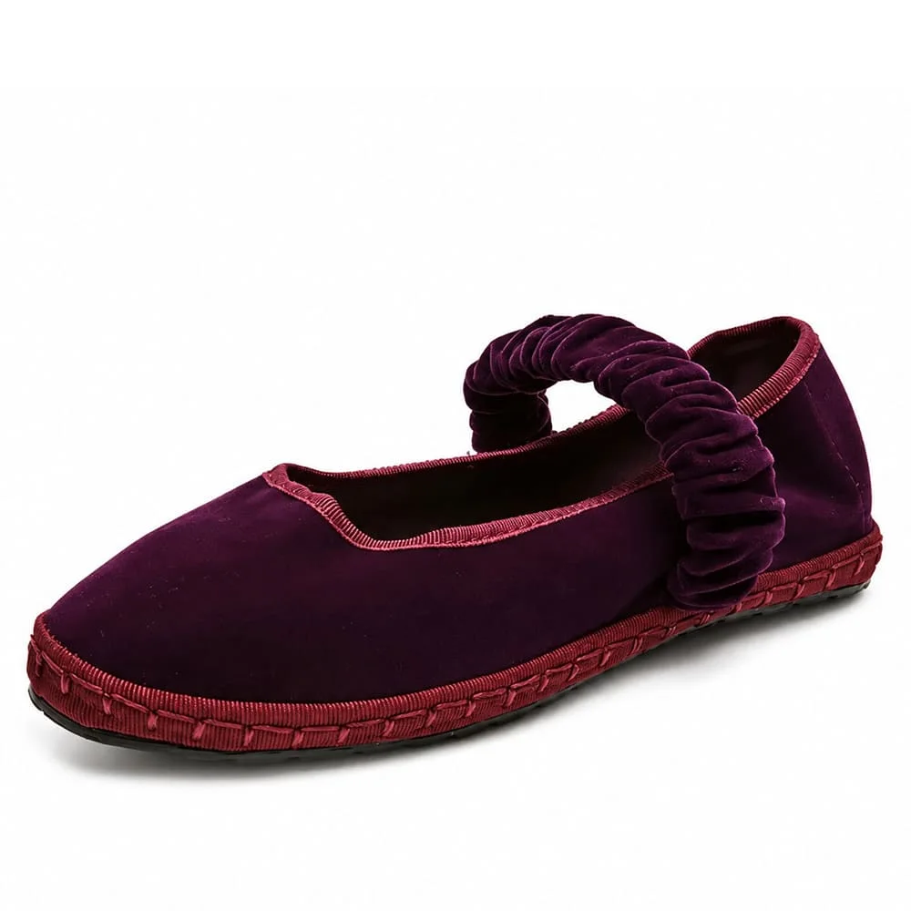 First Day of Fall Mary Jane Flats — view 1