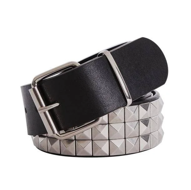 Side Studs Grunge Belt — view 1 Side Studs Grunge Belt — view 1