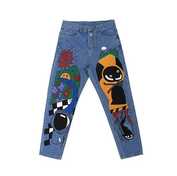 Anime Girl Pants — view 1