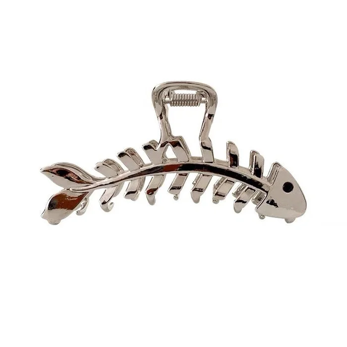 Fish Bone Hair Claw — view 1