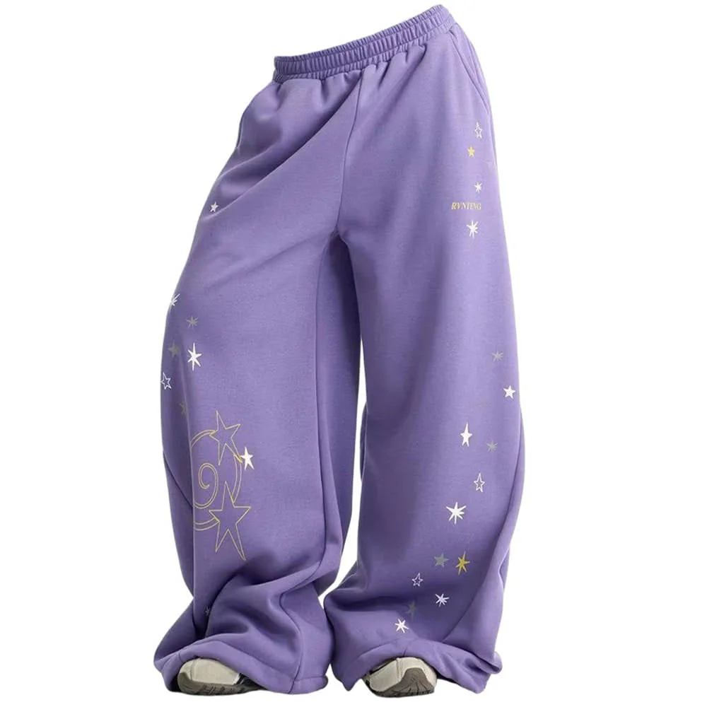 Cosmic Girl Star Print Wide Leg Pants — view 1