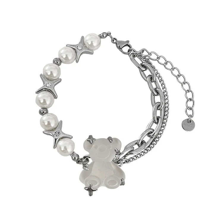 Grunge Bear Aesthetic Bracelet — view 1