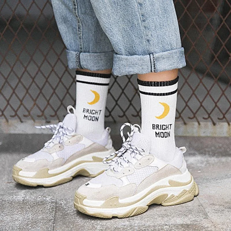 Bright Moon Socks — view 1