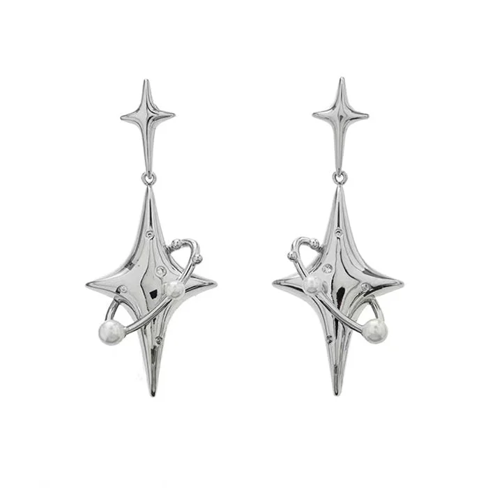 Star Child Aesthetic Earrings — view 1